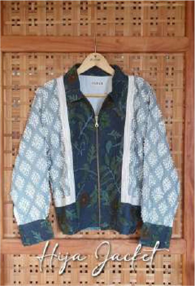 Hija Jacket Ecoprint — foto 1
